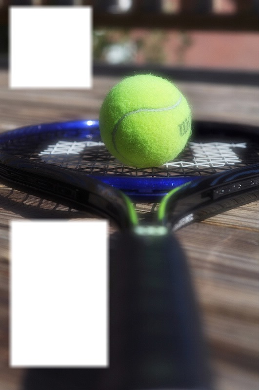 tennis Fotomontage