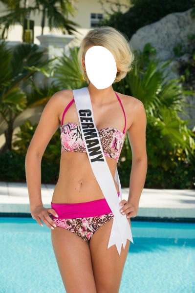 Miss Germany Fotomontage