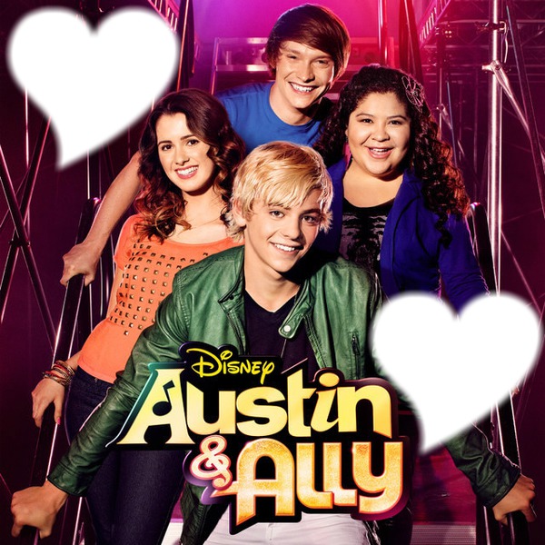 austin and ally Photo frame effect