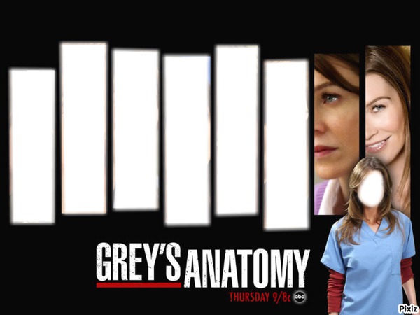 grey's anatomy Photo frame effect