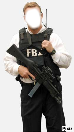 agent du FBI Montage photo