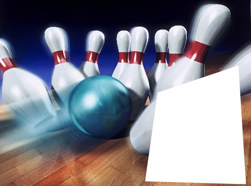 bowling quille Montage photo