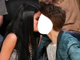 Bieber és Selena <3 Фотомонтаж