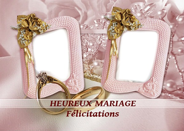 heureux mariage Fotoğraf editörü