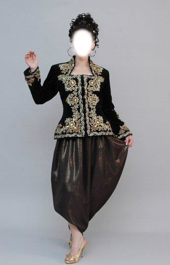 robe algerienne Fotomontáž