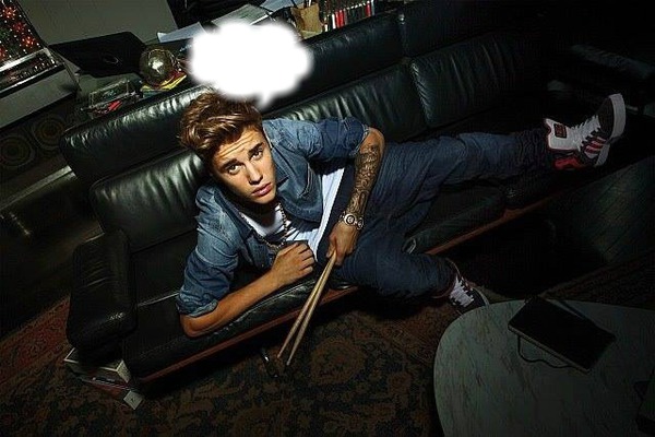 Justin et son rêve Fotomontage