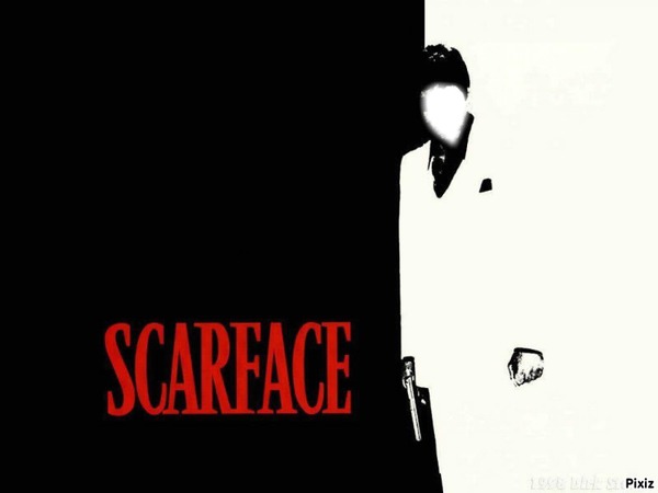 scarface Fotomontage