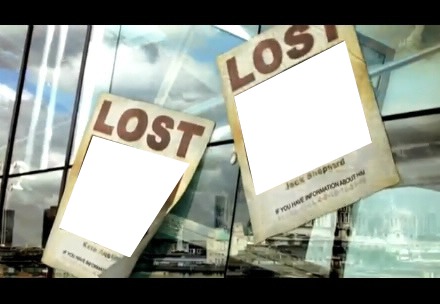 lost wanted Photo frame effect