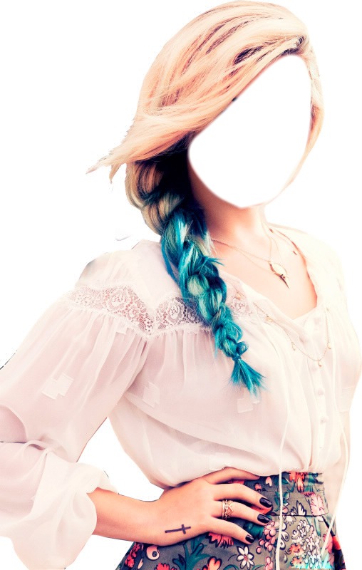 Elsa com Demi Photomontage