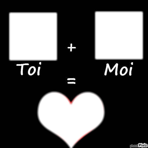 Toi + Moi = ... Fotomontáž