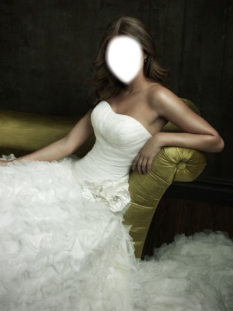 Wedding Dress Photomontage