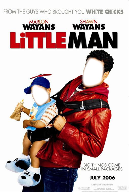 little man Photo frame effect