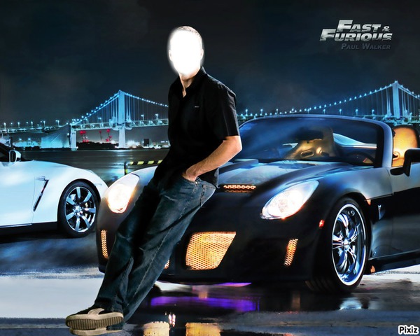 fast and furius Photomontage