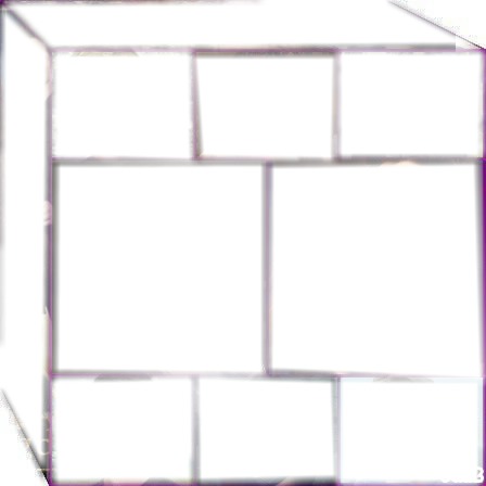 cubo do crepusculo Fotomontagem