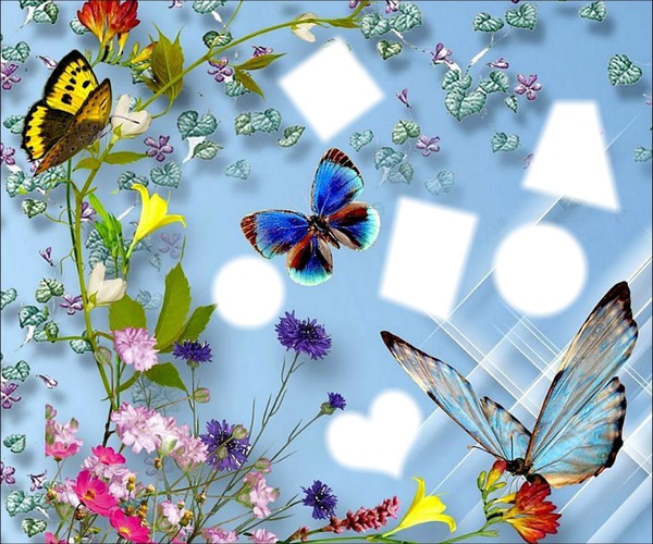 Papillons Fotómontázs
