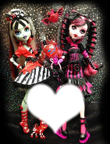 monster high sweets screams Montage photo