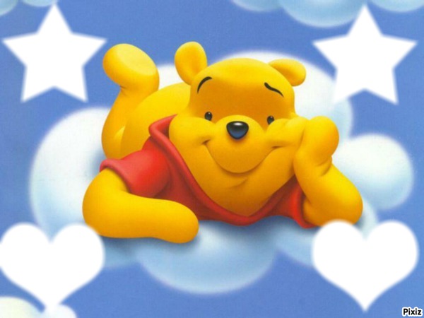 Winnie the pooh Photo frame effect