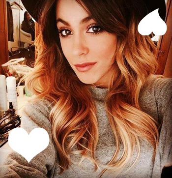 Martina Stoessel-Marco png Photo frame effect