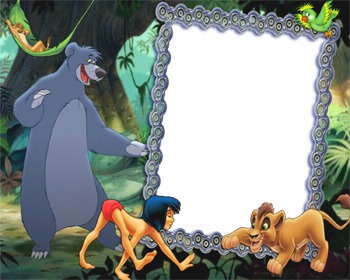 Luv_Jungle Book Photo frame effect