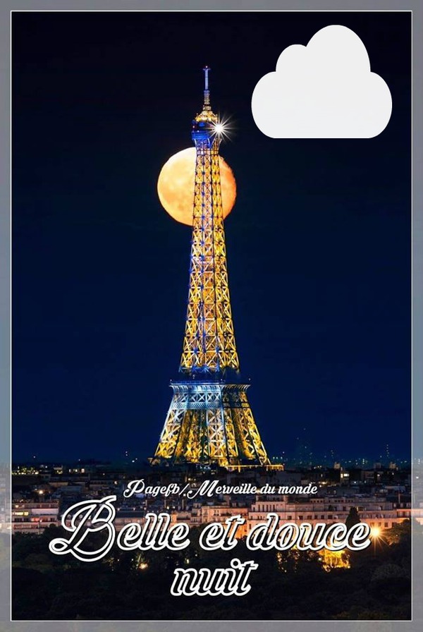 Tour Eiffel Valokuvamontaasi