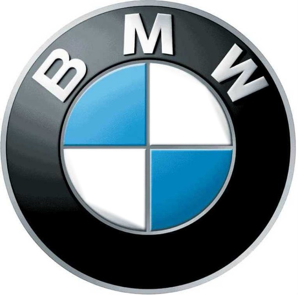 Logo BMW Fotomontage