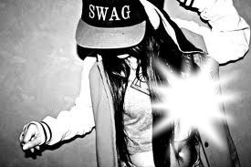 fille swag Fotomontage