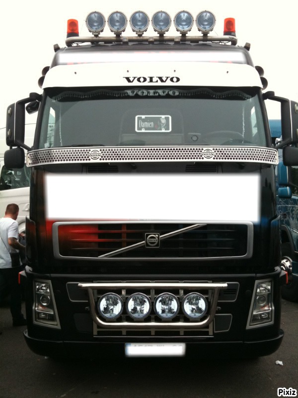 camion Photo frame effect