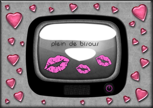 bisous tv Montage photo