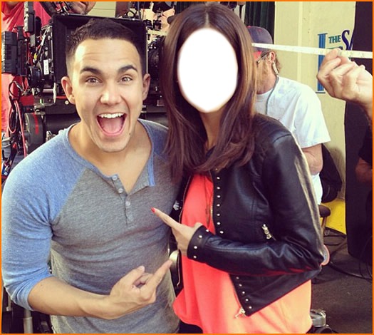 Carlos Pena With Me 2013 Photo frame effect