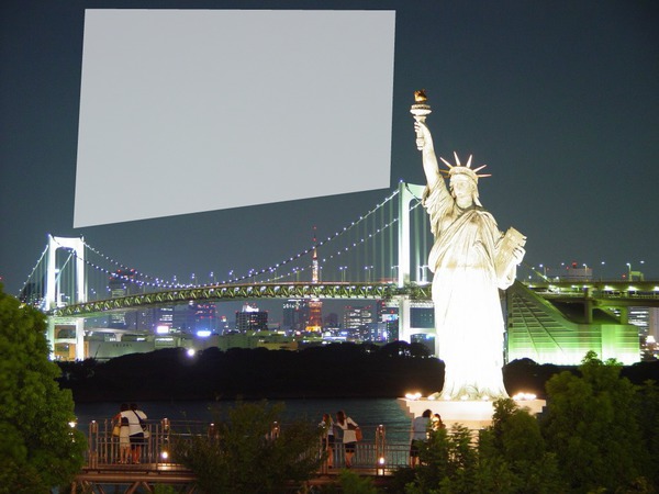 new york Photo frame effect