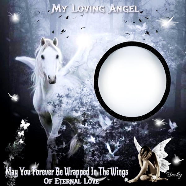 my loving angel Fotomontáž
