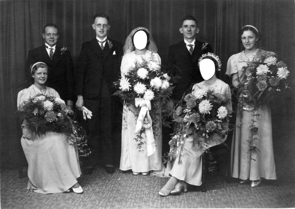mariage ancien Fotomontaż
