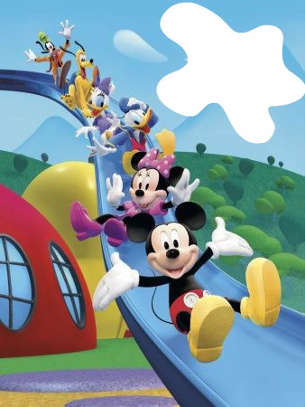 Mickey et ses amis Fotomontagem