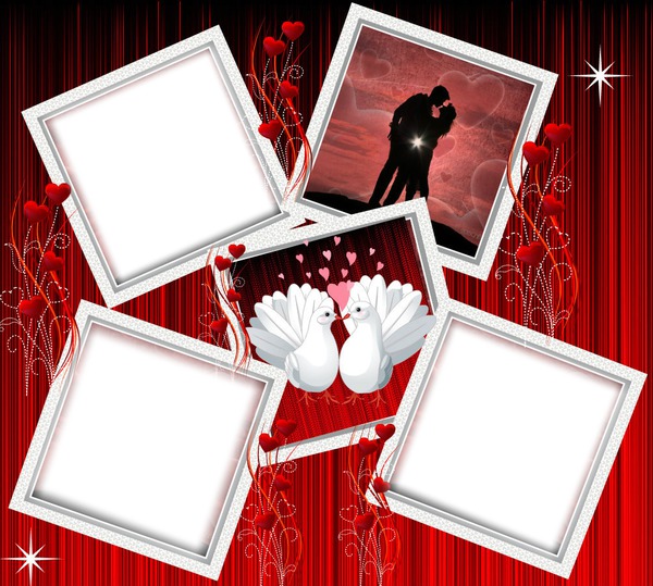 st valentin Fotomontage