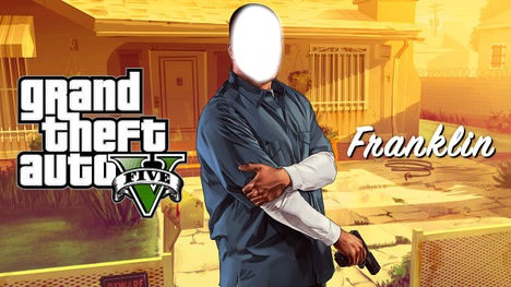 Grand Theft Auto 5 Photo frame effect