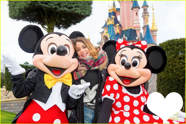 Martina Stoessel en Disney Fotomontaż