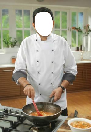 cuisinier Photomontage