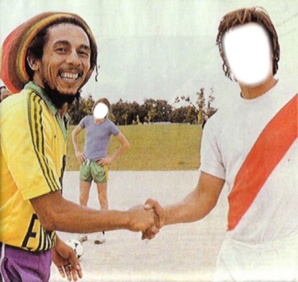 Bob Marley Fotomontage