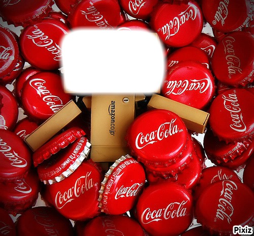 coca-cola Fotomontage
