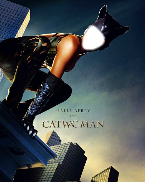 catwoman Fotomontažas