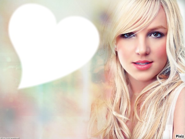 Britney Photo frame effect