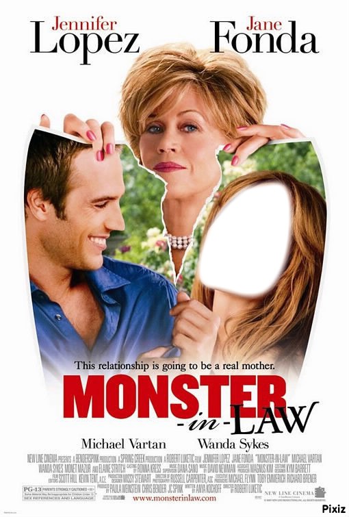Monster-in-law Photo frame effect