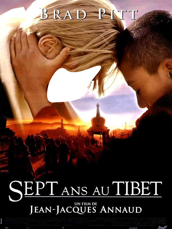 7 ans au tibet Fotomontage