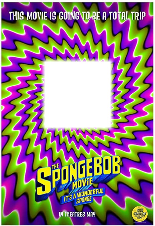 Spongebob movie Photo frame effect