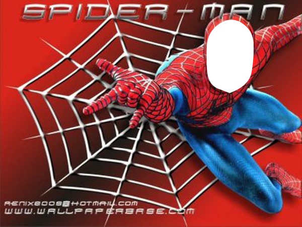 spiderman Fotomontage