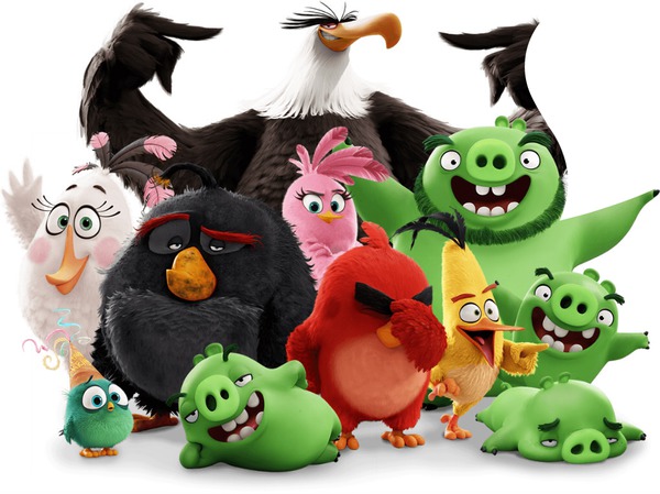 angry birds Fotomontage