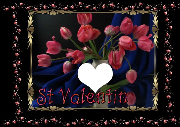 St Valentin Фотомонтаж