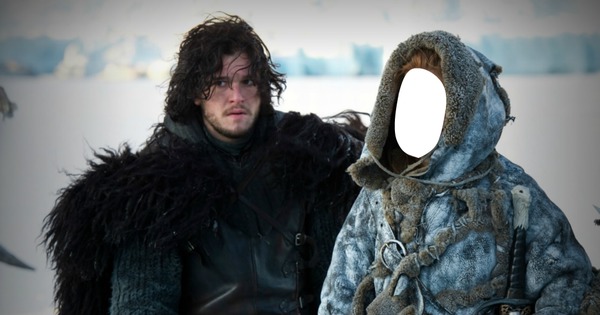Jon Snow and Ygritte Photo frame effect