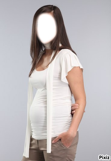 femme enceinte Fotomontage