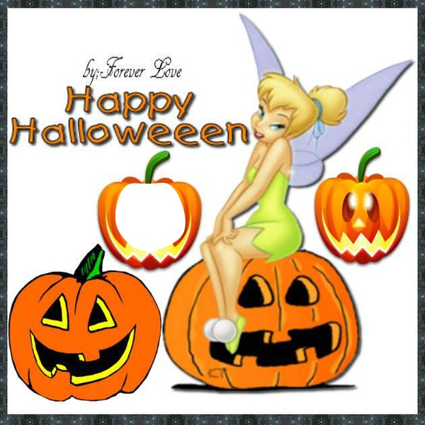 trick or treat Photo frame effect